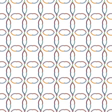 Geometrik şekilli kusursuz desen vektör çizimi