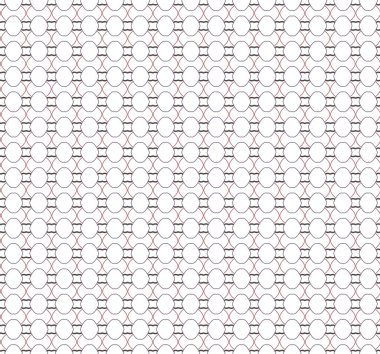 Geometrik şekilli kusursuz desen vektör çizimi