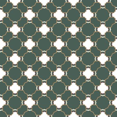 Geometrik şekilli kusursuz desen vektör çizimi