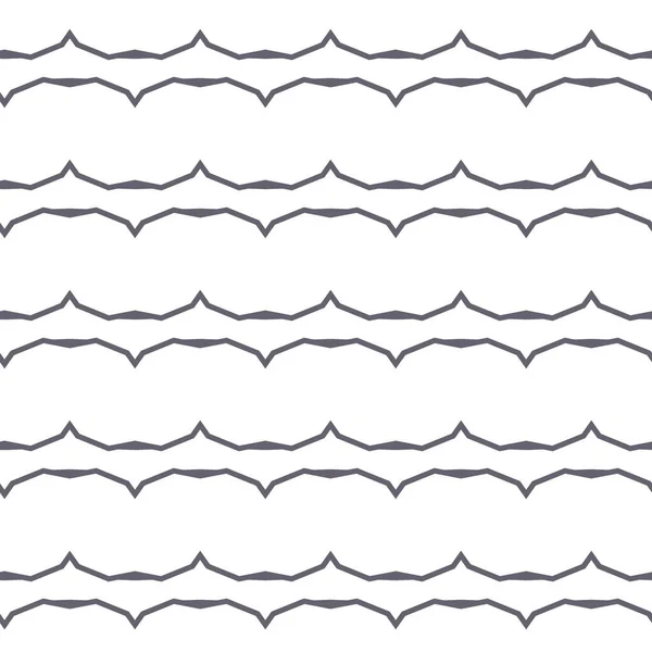 Sömlöst Mönster Med Geometriska Former Vektor Illustration — Stock vektor