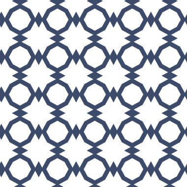 Tekrarlanan geometrik şekilli kusursuz desen, vektör illüstrasyonuName