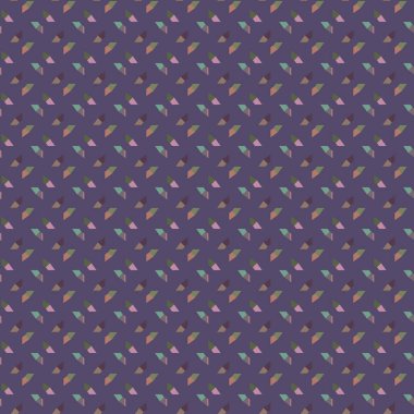 Geometrik şekilli kusursuz desen vektör çizimi