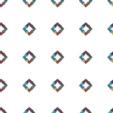soyut dikişsiz geometrik desen resimleme arkaplanı