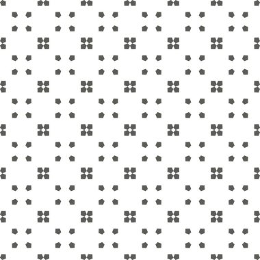 Geometrik şekilli kusursuz desen vektör çizimi