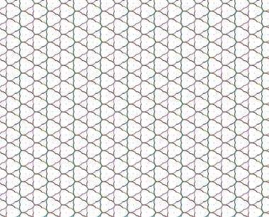 Tekrarlanan geometrik şekilli kusursuz desen, vektör illüstrasyonuName