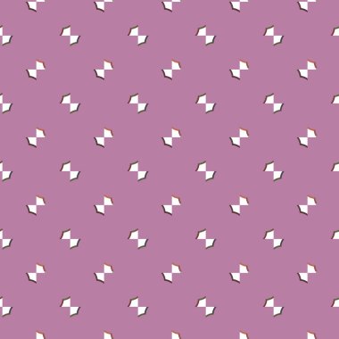 Tekrarlanan geometrik şekilli kusursuz desen, vektör illüstrasyonuName