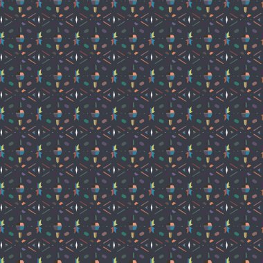 Kusursuz şablon, soyut duvar kağıdı, vektör illüstrasyonu 