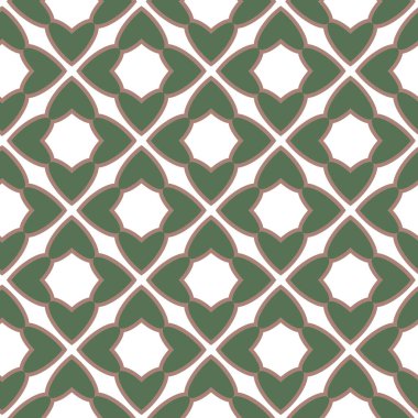 Tekrarlanan geometrik şekilli kusursuz desen, vektör illüstrasyonuName