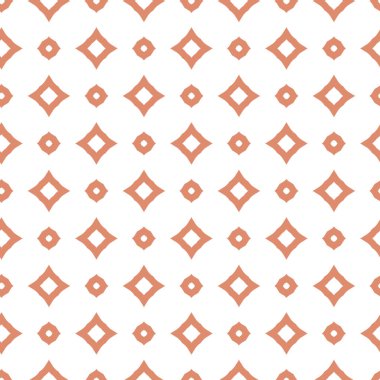 Geometrik şekilli kusursuz desen vektör çizimi