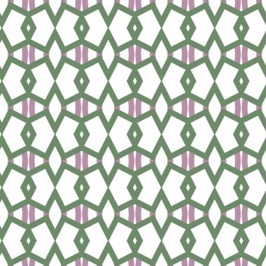 Geometrik şekilli kusursuz desen vektör çizimi