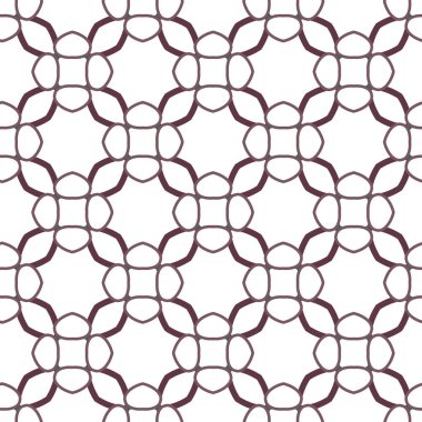 Tekrarlanan geometrik şekilli kusursuz desen, vektör illüstrasyonuName