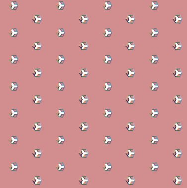 Soyut geometrik şekilli kusursuz desen