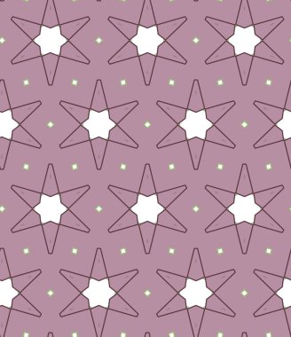 Geometrik şekilli kusursuz desen vektör çizimi