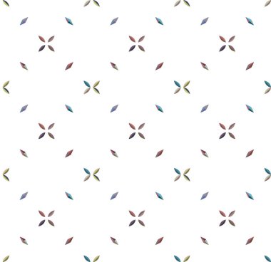 Soyut geometrik şekilli kusursuz desen