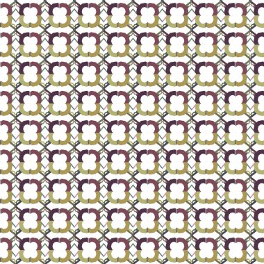 Tekrarlanan geometrik şekilli kusursuz desen, vektör illüstrasyonuName