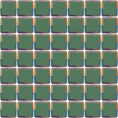 Geometrik şekilli kusursuz desen vektör çizimi