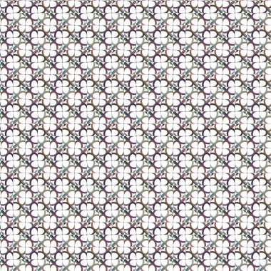 Geometrik şekilli kusursuz desen vektör çizimi