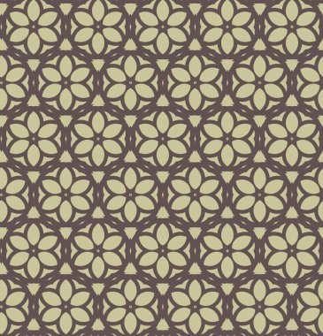 Geometrik şekilli kusursuz desen vektör çizimi