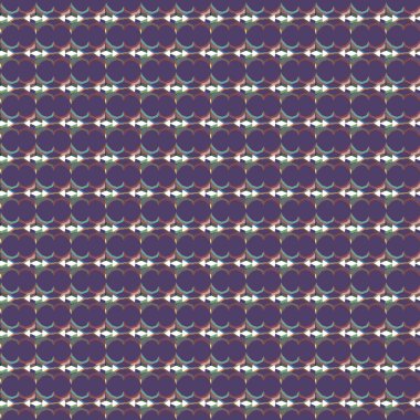 Geometrik şekilli kusursuz desen vektör çizimi