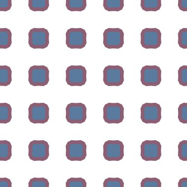 Geometrik şekilli kusursuz desen vektör çizimi