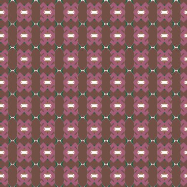 Soyut geometrik şekilli kusursuz desen