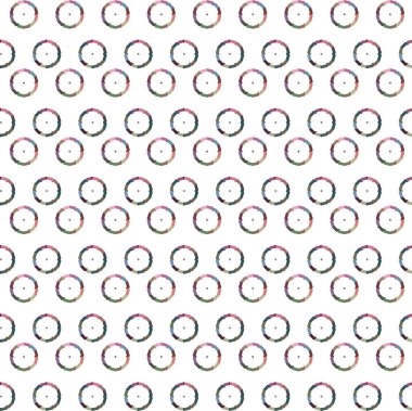 Geometrik şekilli kusursuz desen vektör çizimi