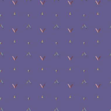 Soyut geometrik şekilli kusursuz desen