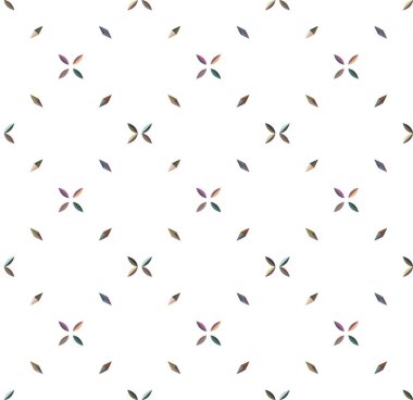 Geometrik şekilli kusursuz desen vektör çizimi