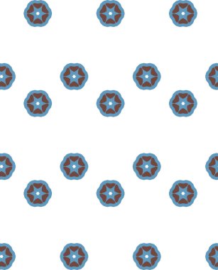 Tekrarlanan geometrik şekilli kusursuz desen, vektör illüstrasyonuName