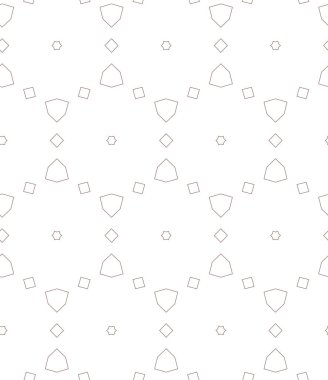 Tekrarlanan geometrik şekilli kusursuz desen, vektör illüstrasyonuName