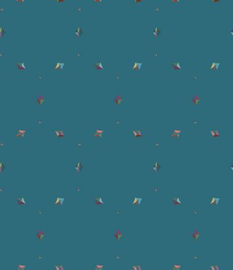 Tekrarlanan geometrik şekilli kusursuz desen, vektör illüstrasyonuName