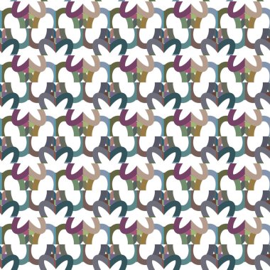 Kusursuz şablon, soyut duvar kağıdı, vektör illüstrasyonu 