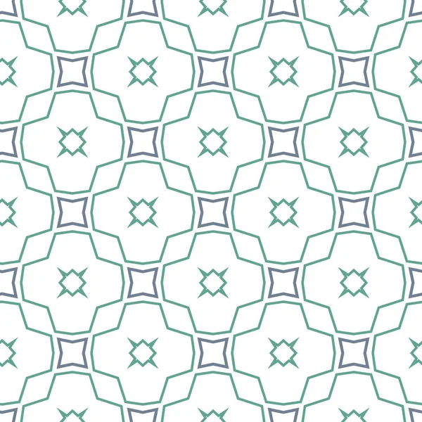 Patrón Ornamental Geométrico Sin Costuras Fondo Abstracto — Vector de stock