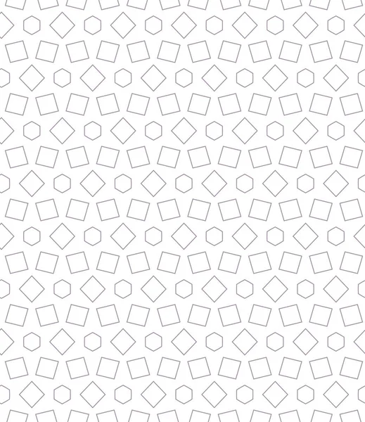 Abstrakte Nahtlose Geometrische Muster Illustration Hintergrund — Stockvektor