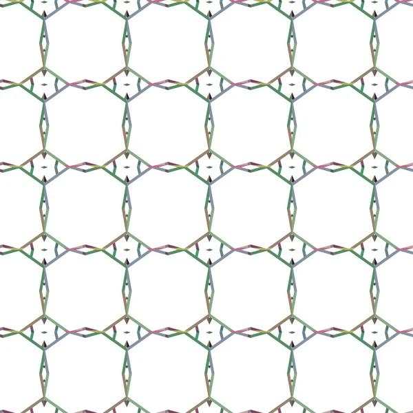 Abstrato Sem Costura Padrão Geométrico Ilustração Fundo —  Vetores de Stock