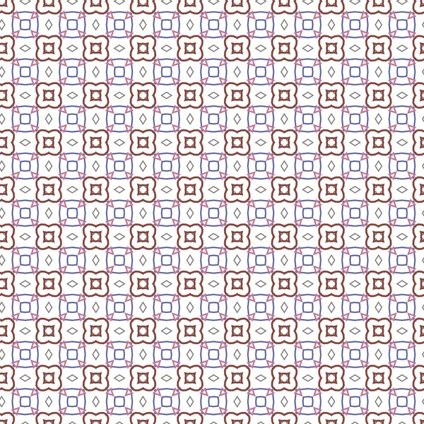 Motif Ornemental Géométrique Sans Couture Fond Abstrait — Image vectorielle