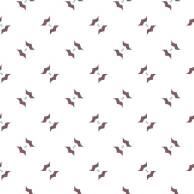 Geometrik şekilli kusursuz desen vektör çizimi