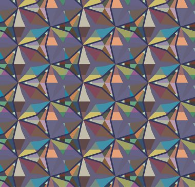 soyut dikişsiz geometrik desen resimleme arkaplanı