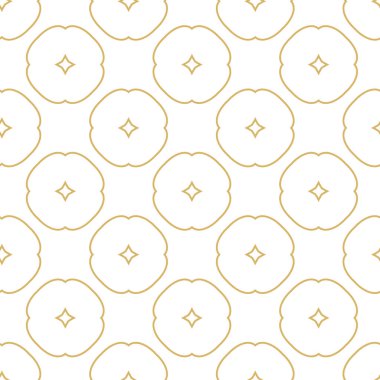 Kusursuz şablon, soyut duvar kağıdı, vektör illüstrasyonu 