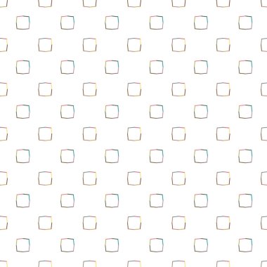 Geometrik şekilli kusursuz desen vektör çizimi