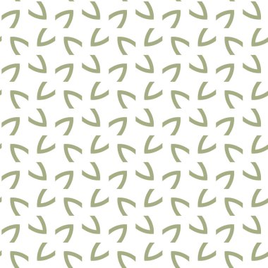 farklı geometrik şekillere sahip soyut, pürüzsüz desensiz vektör çizimi