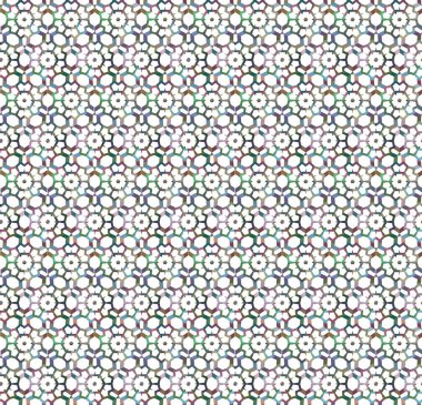 Kusursuz şablon, soyut duvar kağıdı, vektör illüstrasyonu 