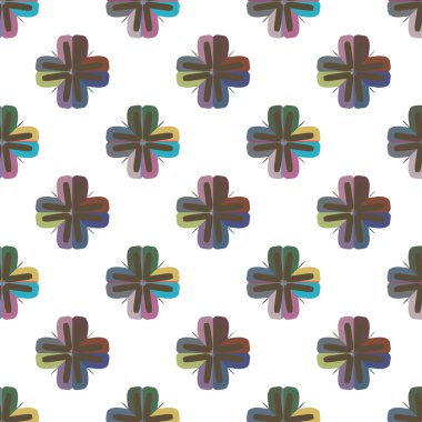 Kusursuz şablon, soyut duvar kağıdı, vektör illüstrasyonu 