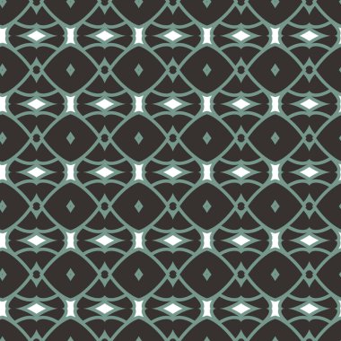Geometrik şekilli kusursuz desen vektör çizimi