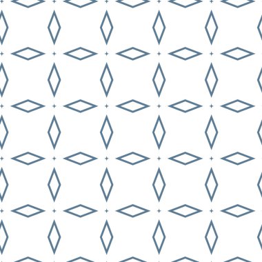 farklı geometrik şekillere sahip soyut, pürüzsüz desensiz vektör çizimi