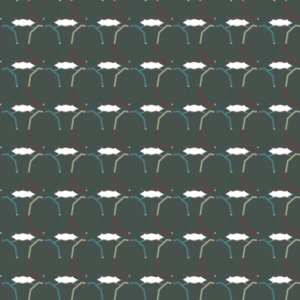 Geometrik şekilli kusursuz desen vektör çizimi