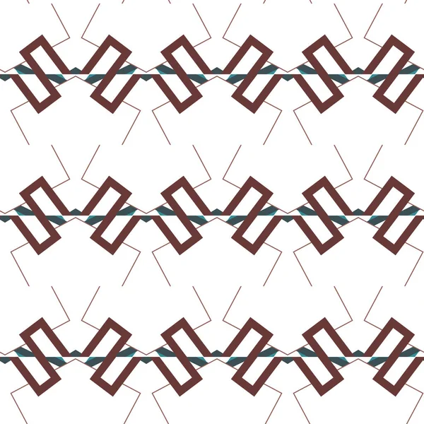Bezszwowy Geometryczny Wzór Dekoracyjny Abstrakcyjne Tło — Wektor stockowy