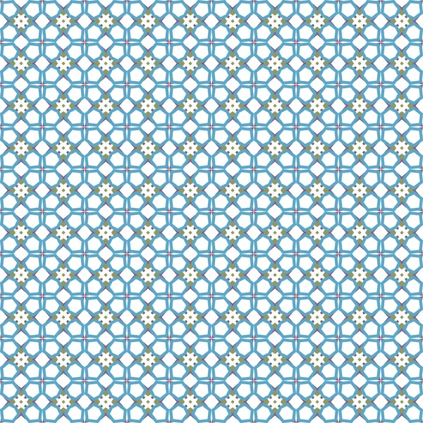 Soyut geometrik şekilli kusursuz desen