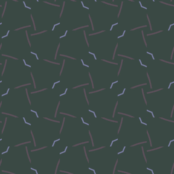 Seamless pattern with geometric repeated shapes, vector illustration