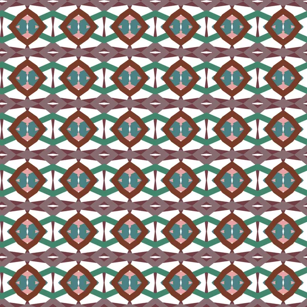 Patrón Ornamental Geométrico Sin Costuras Fondo Abstracto — Archivo Imágenes Vectoriales